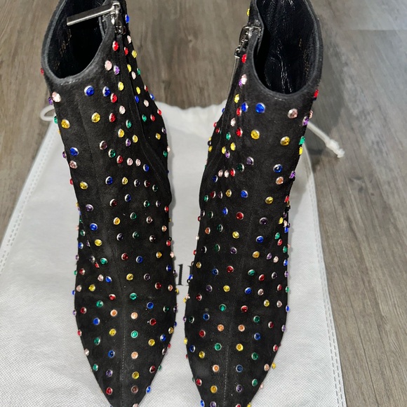 Saint Laurent Betty embellished boot - Picture 4 of 8